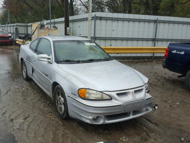 1G2NW12E12C174815 - 2002 PONTIAC GRAND AM G SILVER photo 1