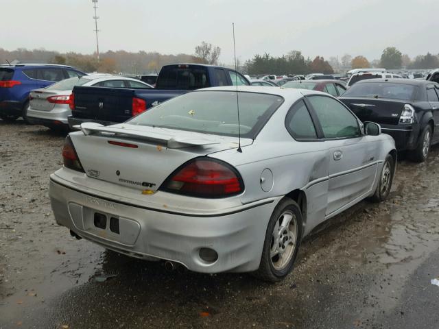 1G2NW12E12C174815 - 2002 PONTIAC GRAND AM G SILVER photo 4