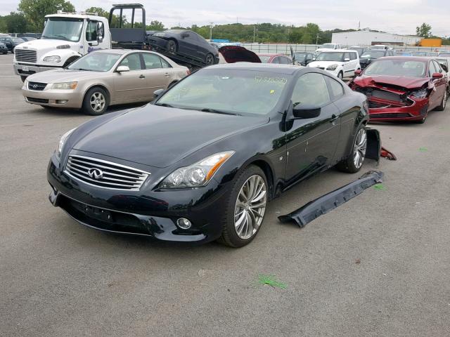 JN1CV6EK3FM870857 - 2015 INFINITI Q60 JOURNE BLACK photo 2