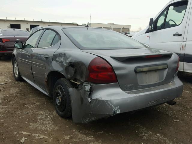 2G2WP552271132919 - 2007 PONTIAC GRAND PRIX GRAY photo 3