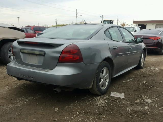 2G2WP552271132919 - 2007 PONTIAC GRAND PRIX GRAY photo 4
