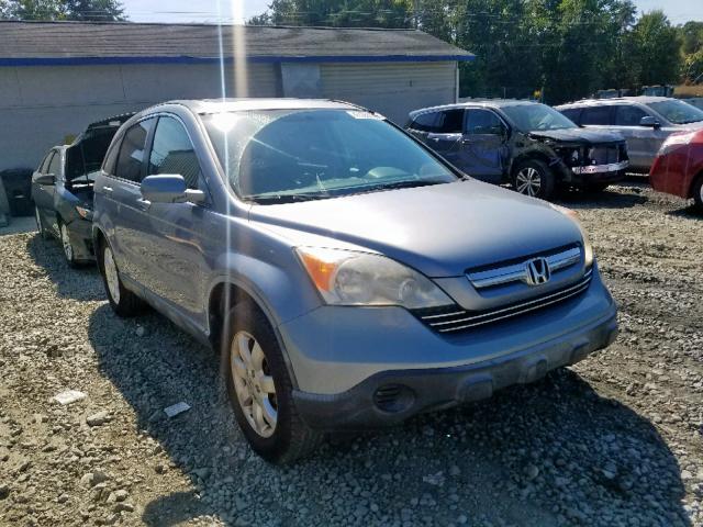 JHLRE48727C016407 - 2007 HONDA CR-V EXL BLUE photo 1