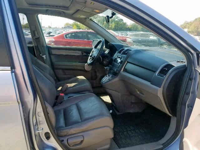 JHLRE48727C016407 - 2007 HONDA CR-V EXL BLUE photo 5