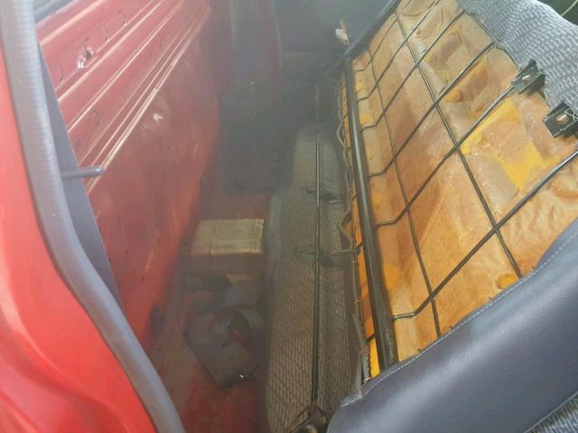 1N6SD11S2TC336087 - 1996 NISSAN TRUCK BASE RED photo 6