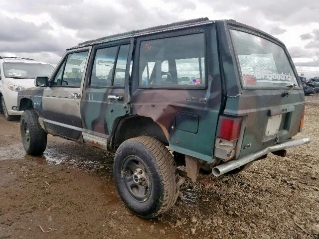 1J4FJ58S8NL209478 - 1992 JEEP CHEROKEE L TWO TONE photo 3