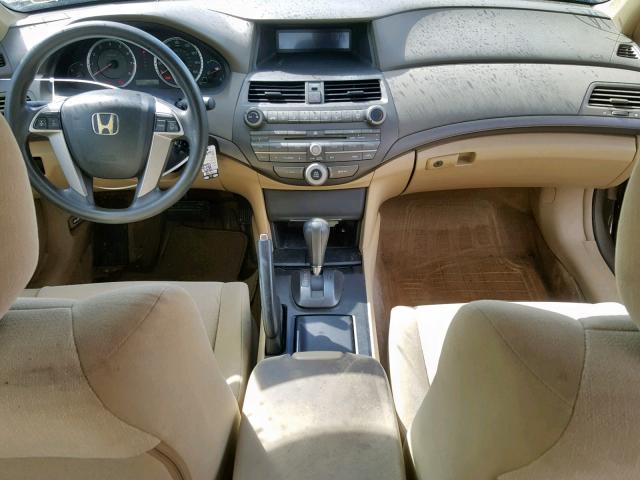 1HGCP26459A069564 - 2009 HONDA ACCORD LXP GOLD photo 9