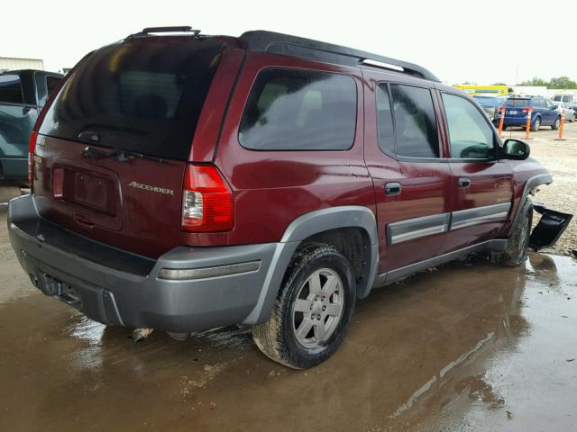 4NUES16S456702653 - 2005 ISUZU ASCENDER S Qırmızı foto 4