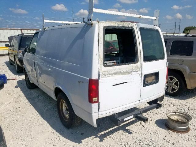 1GCDM19W4SB170162 - 1995 CHEVROLET ASTRO WHITE photo 3