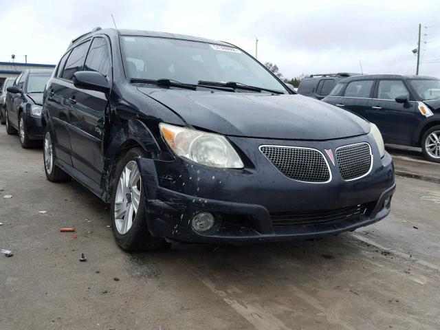 5Y2SL65806Z437258 - 2006 PONTIAC VIBE BLACK photo 1