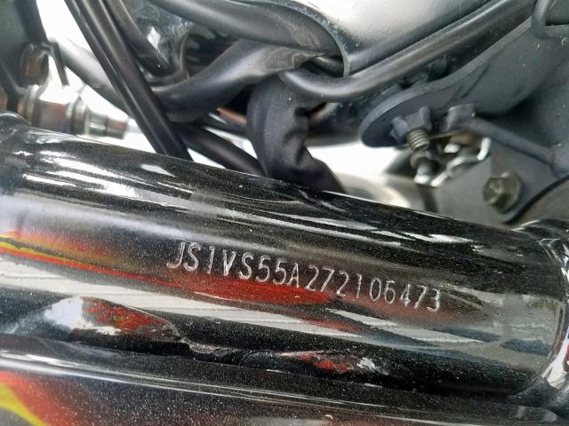 JS1VS55A272106473 - 2007 SUZUKI VL800 BLACK photo 10