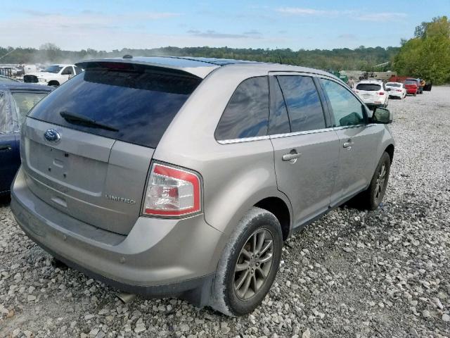 2FMDK39C28BA62404 - 2008 FORD EDGE LIMIT SILVER photo 4