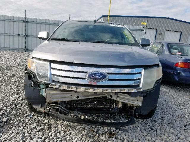 2FMDK39C28BA62404 - 2008 FORD EDGE LIMIT SILVER photo 9