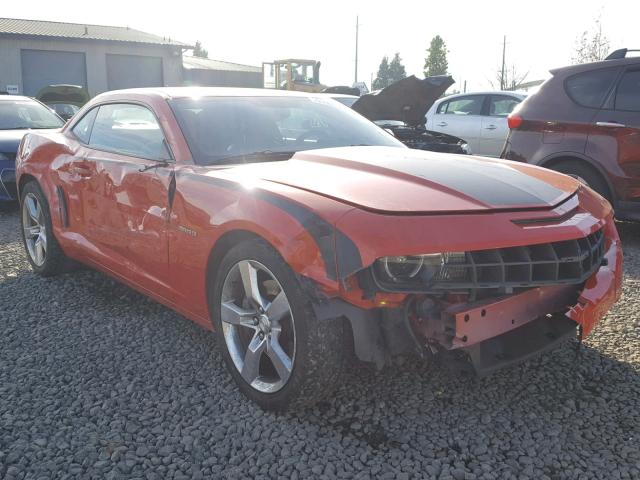 2G1FK1EJ3B9149774 - 2011 CHEVROLET CAMARO 2SS ORANGE photo 1