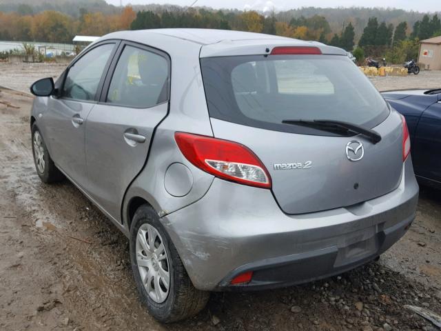 JM1DE1KY7E0172710 - 2014 MAZDA MAZDA2 SPO GRAY photo 3