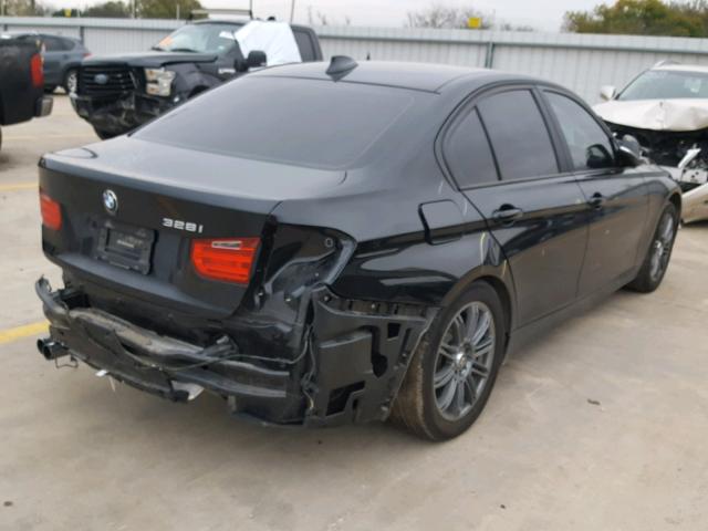 WBA3C1G57DNR44444 - 2013 BMW 328 I SULE BLACK photo 4