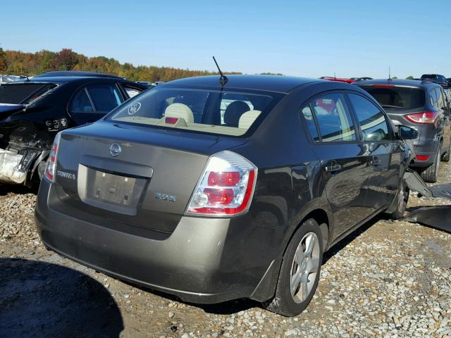 3N1AB61E77L626852 - 2007 NISSAN SENTRA 2.0 BROWN photo 4