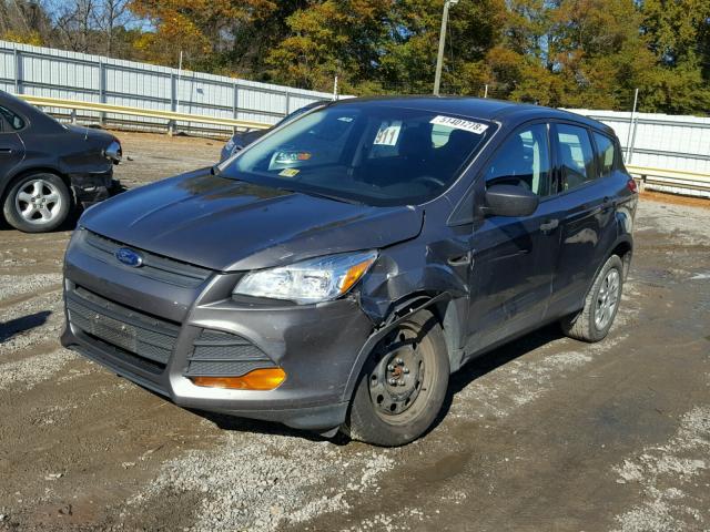 1FMCU0F76EUA35725 - 2014 FORD ESCAPE S GRAY photo 2