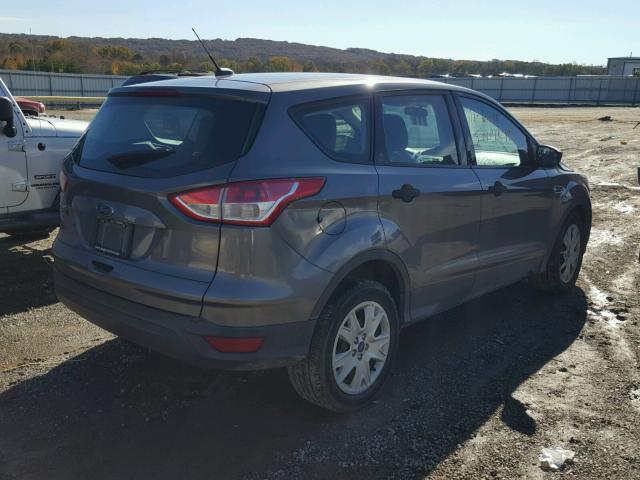 1FMCU0F76EUA35725 - 2014 FORD ESCAPE S GRAY photo 4