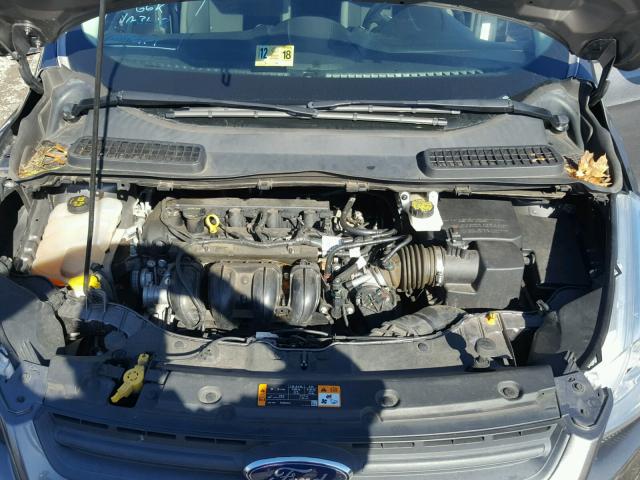 1FMCU0F76EUA35725 - 2014 FORD ESCAPE S GRAY photo 7