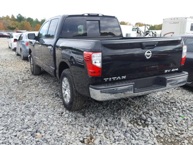 1N6AA1EJ2JN502020 - 2018 NISSAN TITAN S BLACK photo 3