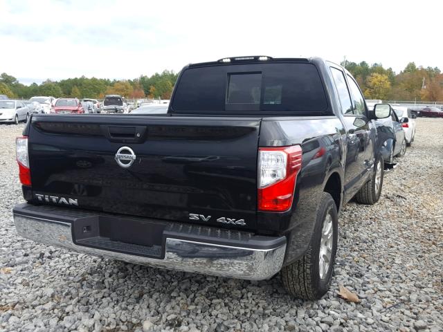 1N6AA1EJ2JN502020 - 2018 NISSAN TITAN S BLACK photo 4