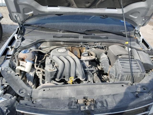 3VW2K7AJ4FM401864 - 2015 VOLKSWAGEN JETTA BASE 灰色 照片 7