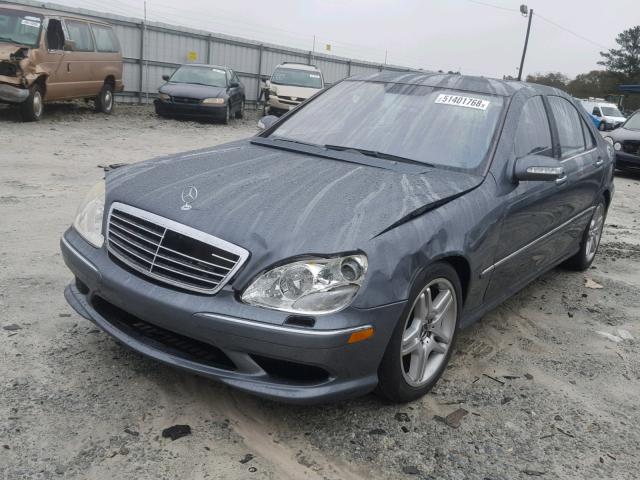 WDBNG70J26A474942 - 2006 MERCEDES-BENZ S 430 GRAY photo 2