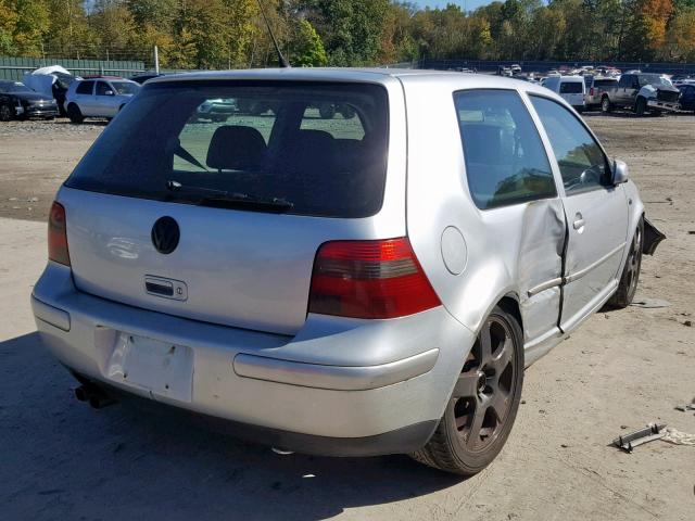 9BWDD61J414035799 - 2001 VOLKSWAGEN GTI GLS SILVER photo 4