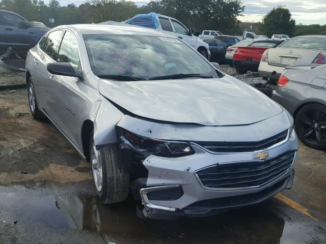 1G1ZB5ST5JF213068 - 2018 CHEVROLET MALIBU LS SILVER photo 1