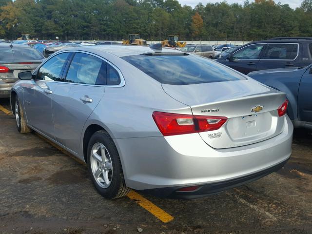 1G1ZB5ST5JF213068 - 2018 CHEVROLET MALIBU LS SILVER photo 3