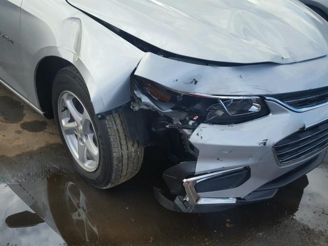 1G1ZB5ST5JF213068 - 2018 CHEVROLET MALIBU LS SILVER photo 9