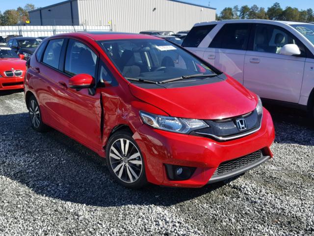 JHMGK5H75GX032224 - 2016 HONDA FIT EX RED photo 1