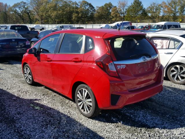 JHMGK5H75GX032224 - 2016 HONDA FIT EX RED photo 3