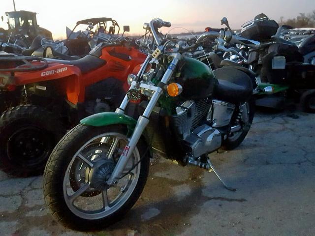 1HFSC18024A801495 - 2004 HONDA VT1100 C GREEN photo 2