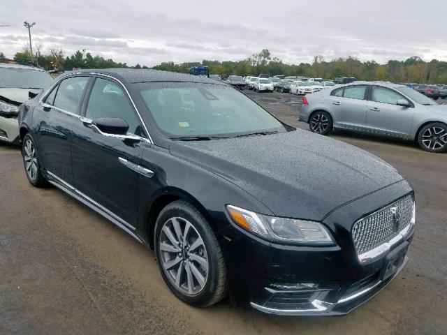 1LN6L9HK6J5601358 - 2018 LINCOLN CONTINENTA BLACK photo 1