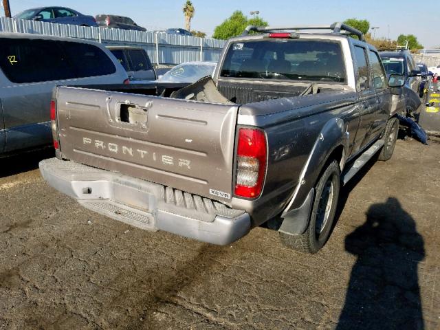 1N6ED29X04C441814 - 2004 NISSAN FRONTIER C TAN photo 4