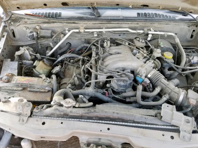 1N6ED29X04C441814 - 2004 NISSAN FRONTIER C TAN photo 7