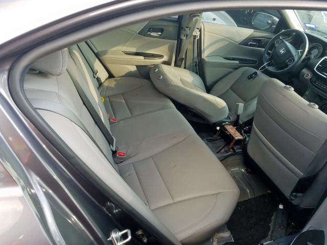 1HGCR3F88HA045731 - 2017 HONDA ACCORD EXL GRAY photo 6