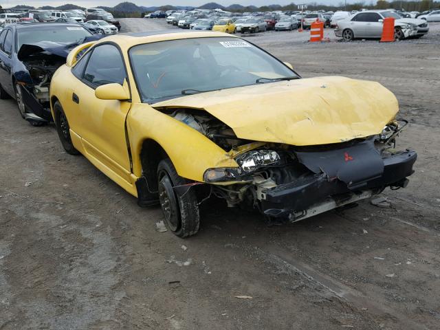 4A3AK44Y5XE128430 - 1999 MITSUBISHI ECLIPSE GS YELLOW photo 1