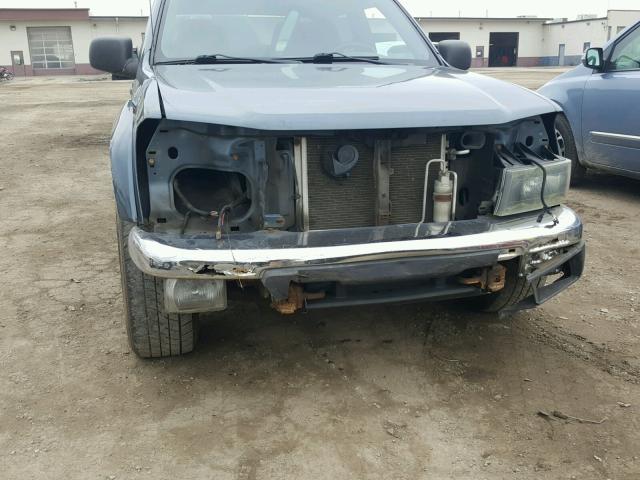 1GTDT136968156031 - 2006 GMC CANYON BLUE photo 9