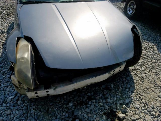 JN1AZ34D43T112301 - 2003 NISSAN 350Z COUPE SILVER photo 9