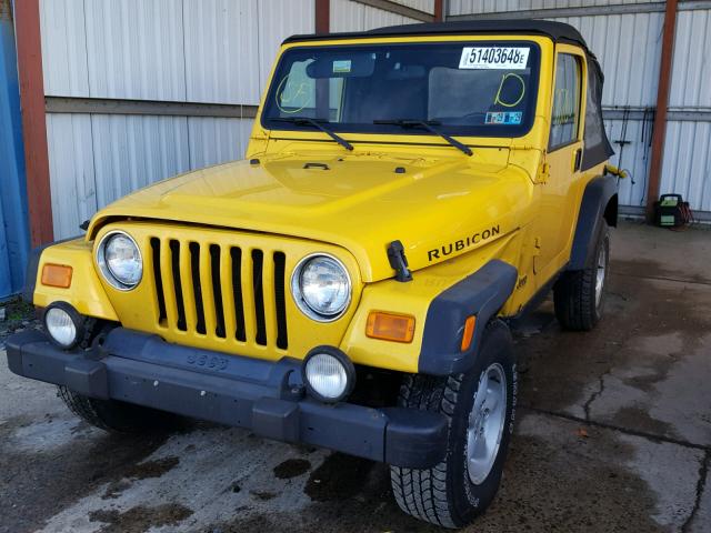 1J4FA69S64P711319 - 2004 JEEP WRANGLER / YELLOW photo 2