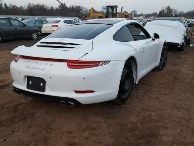 WP0AB2A93FS124543 - 2015 PORSCHE 911 CARRER WHITE photo 4