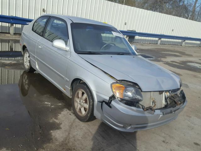 KMHCG35C54U291408 - 2004 HYUNDAI ACCENT GL SILVER photo 1