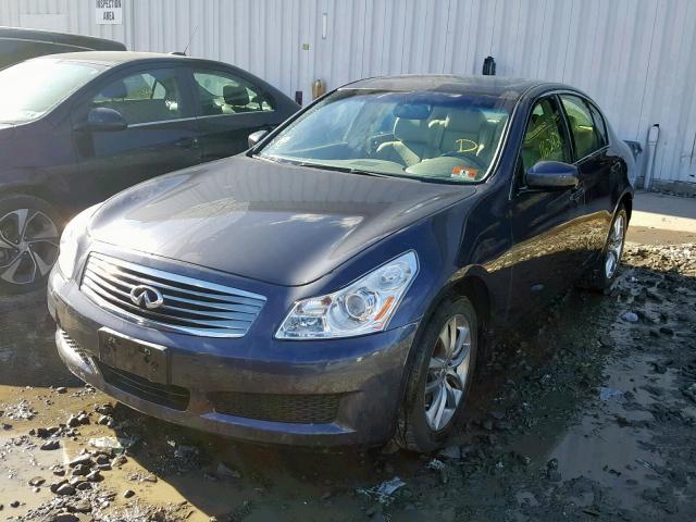 JNKCV61F29M357950 - 2009 INFINITI G37 GRAY photo 2