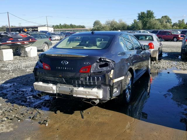 JNKCV61F29M357950 - 2009 INFINITI G37 GRAY photo 4