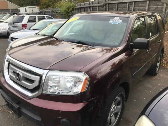 5FNYF48279B054862 - 2009 HONDA PILOT LX RED photo 2