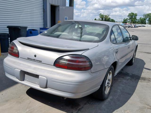 1G2WK52J4YF331393 - 2000 PONTIAC GRAND PRIX GRAY photo 4