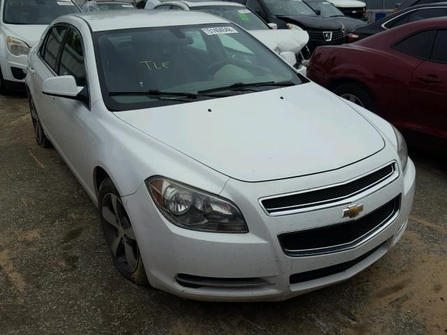 1G1ZC5EU3BF142150 - 2011 CHEVROLET MALIBU 1LT WHITE photo 1