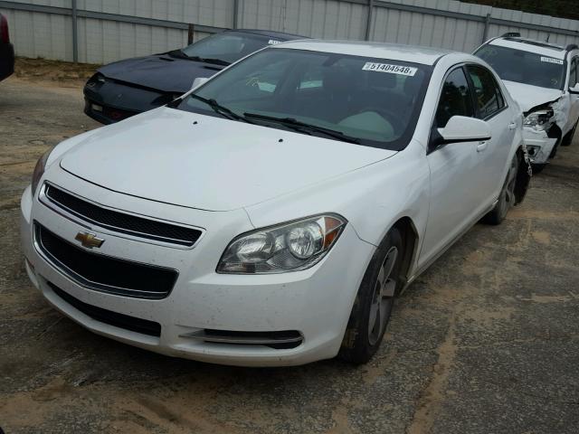 1G1ZC5EU3BF142150 - 2011 CHEVROLET MALIBU 1LT WHITE photo 2